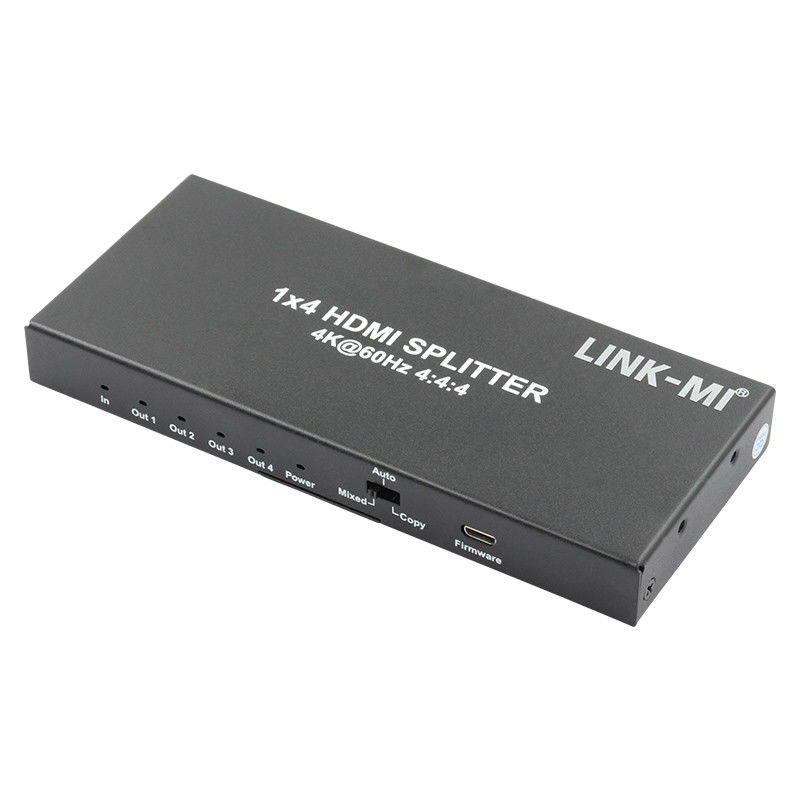 HDMI 2.0 HDMI エクステンダー スプリッタ 60Hz 1x4 サポート 3D 18G HDR 1 イン 4 アウト AV スプリッタ
