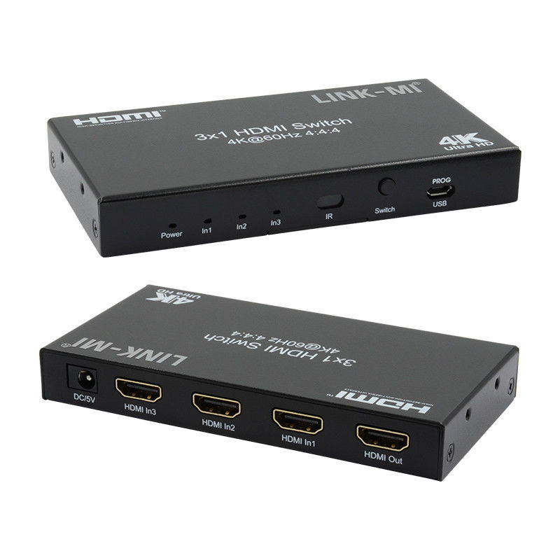 3X1 HDMI 2.0 スイッチ Hd マトリックス スイッチ 3X1 Hdmi スイッチ 3ポート Hdmi スイッチ 1080P 20m
