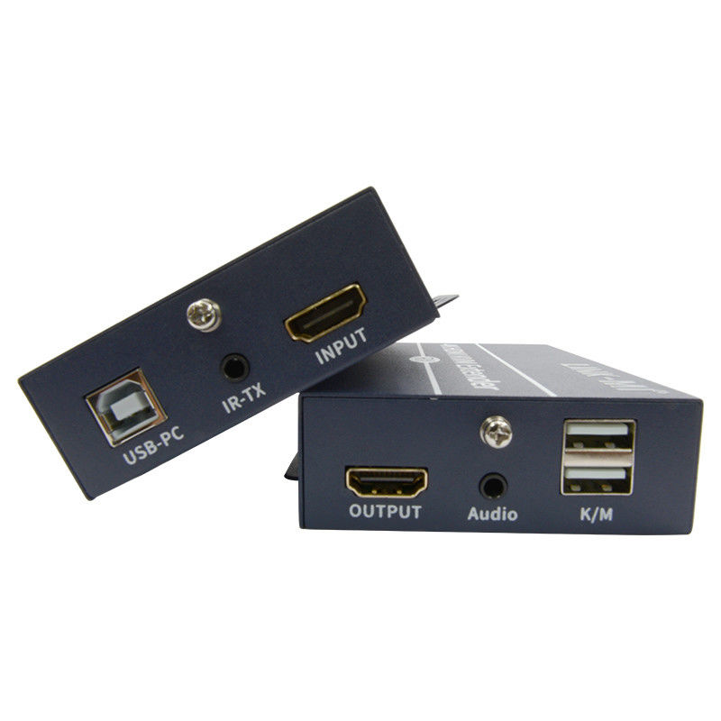 120m 4K KVM エクステンダー キーボードマウスのためのHDMIオーバー CAT6 / Cat6eケーブル