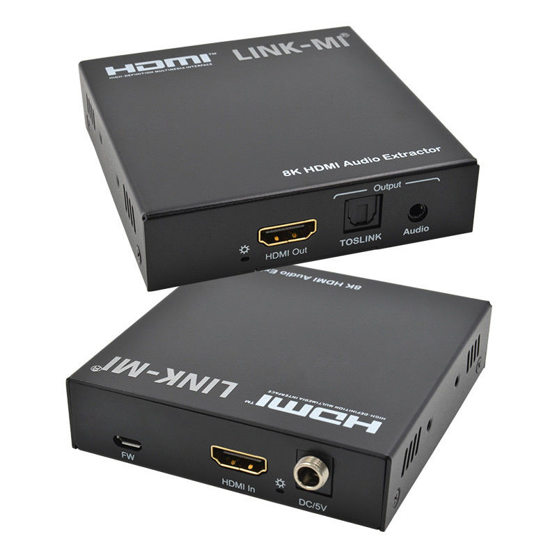 オーディオ エクストラクタ HDMI 2.1 オーディオ スプリッタ 4k サポート 8K 60Hz YUV4:2:0 中央委員会