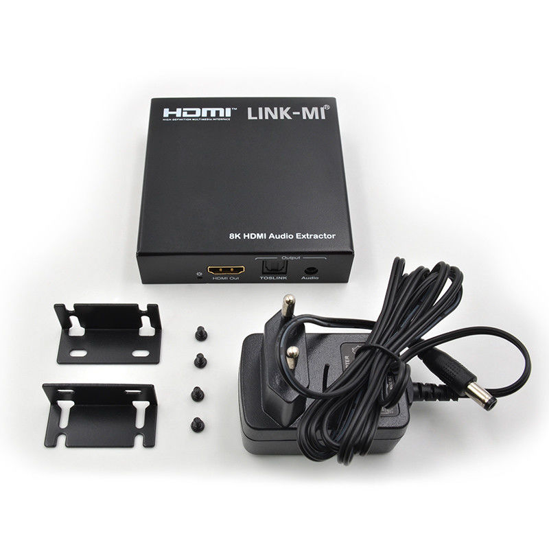 オーディオ エクストラクタ HDMI 2.1 オーディオ スプリッタ 4k サポート 8K 60Hz YUV4:2:0 中央委員会
