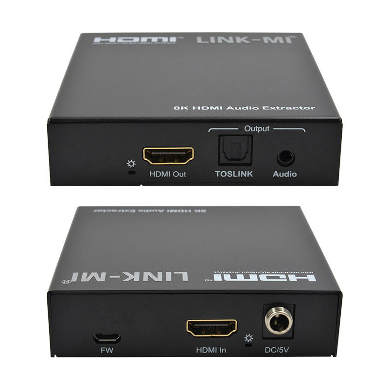 オーディオ エクストラクタ HDMI 2.1 オーディオ スプリッタ 4k サポート 8K 60Hz YUV4:2:0 中央委員会