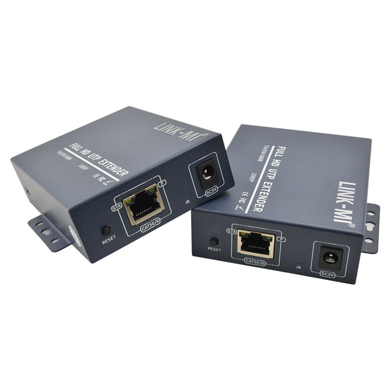 1080P 120M HDMI over Cat5E Cat6 ビデオ拡張ケーブル IR機能 UTP拡張子