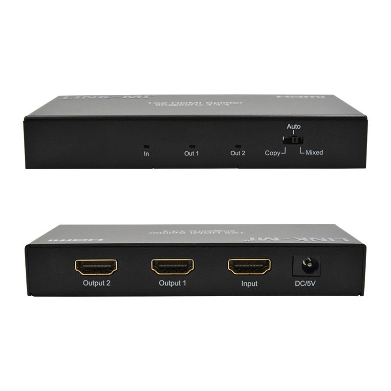 48Gbps HDMI スプリッタ 8k 1x2 HDMI エクステンダー サポート ダウンスケーラー HDR10 EDID HDCP22