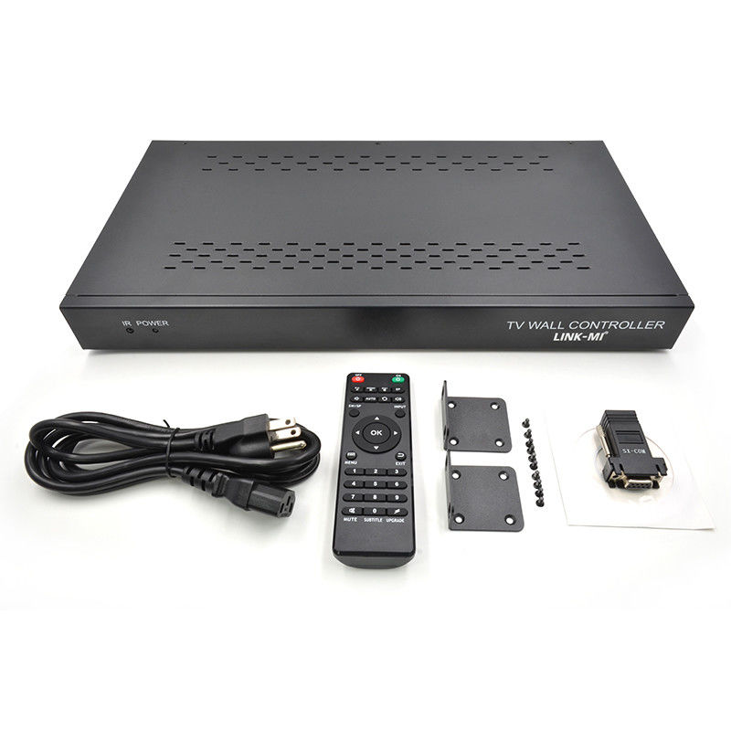 12チャンネル 3×3 2×2 テレビ壁コントローラ 3×4 ビデオ壁ディスプレイコントローラ 3.5mm