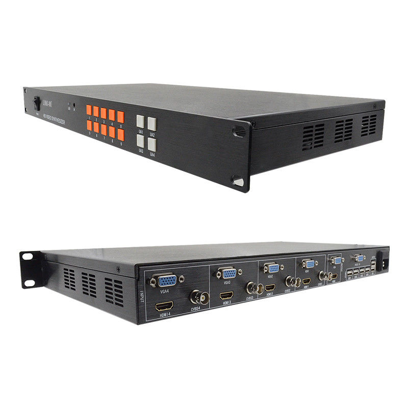 4イン1アウトHDHDMI マルチビューヤーシンセサイザーVGA CVBS HDMI 4x1 クアッド マルチビューヤー