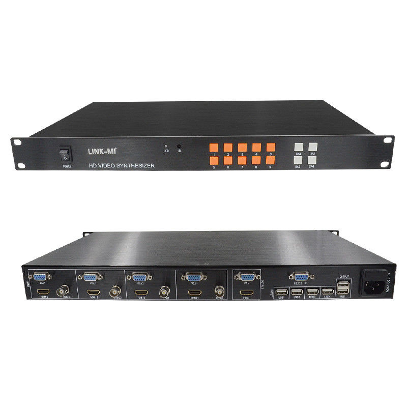 4イン1アウトHDHDMI マルチビューヤーシンセサイザーVGA CVBS HDMI 4x1 クアッド マルチビューヤー