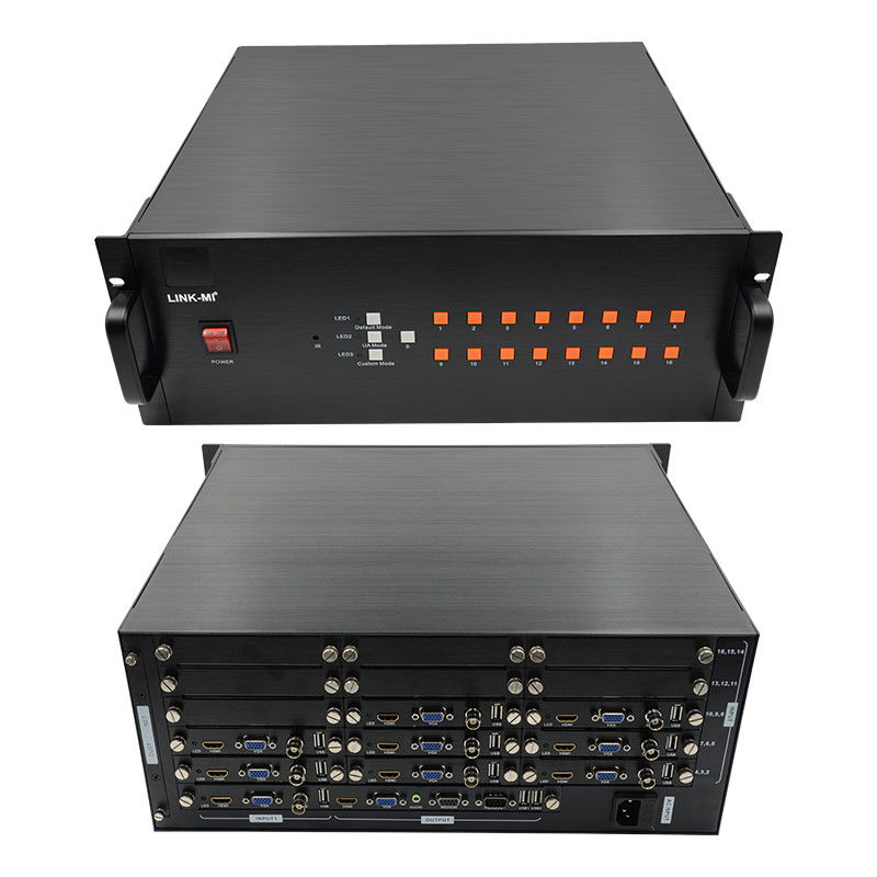 16チャネルビデオ HDMI マルチビューア VGA BNC信号入力 1080P 16X1 HDMI スイッチ
