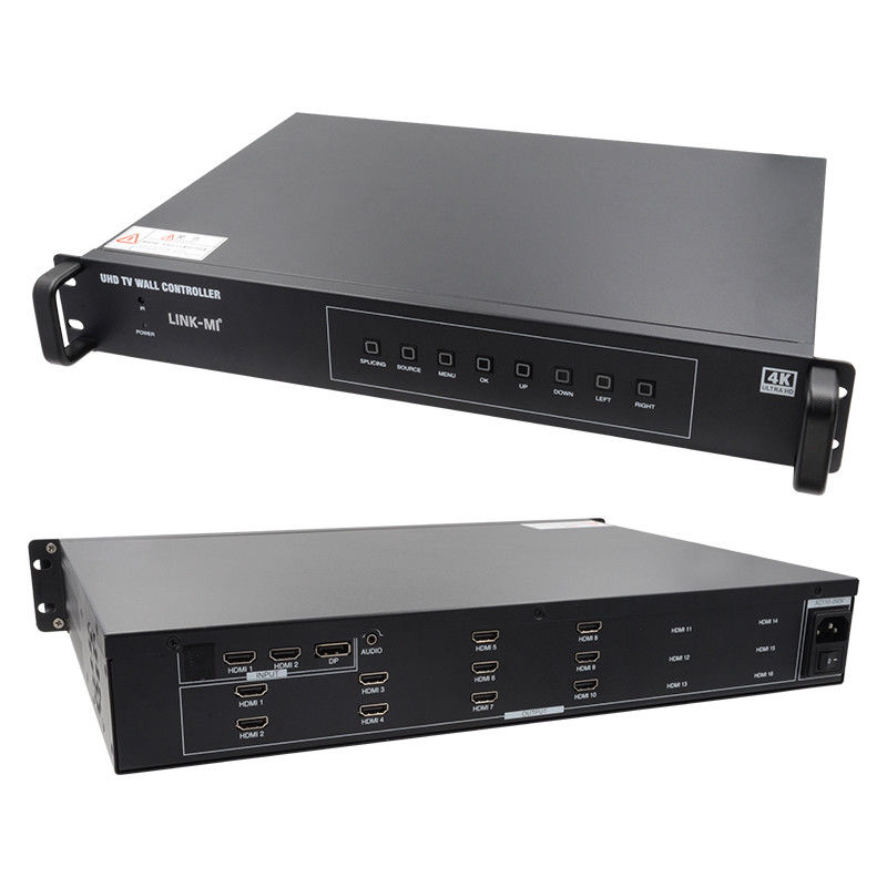 4K ビデオ ウォール スプリッタ HDMI1 2x5 スプリッシング HDMI2.0 HDMI1.4 DP 入力 4K@60Hz 4:4:4