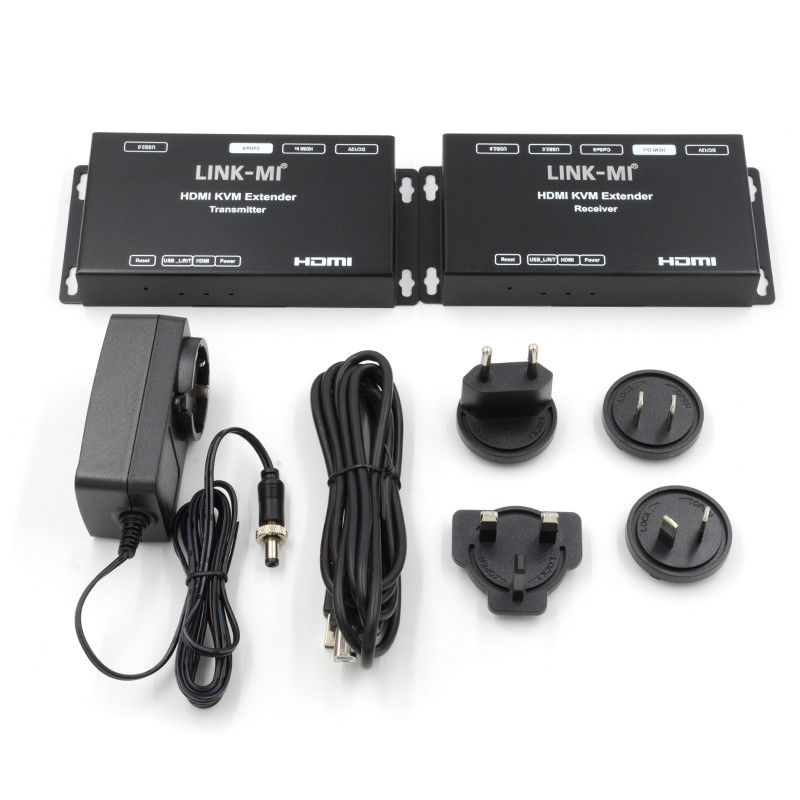 50M HDMI USB KVM エクステンダーアップ 50m 100m サポート デュアルPOC USB20