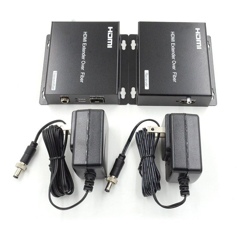 4K AV オーバー IP ファイバー HDMI KVM エクステンダー USB RS232 によるユニキャスト マルチキャストをサポート