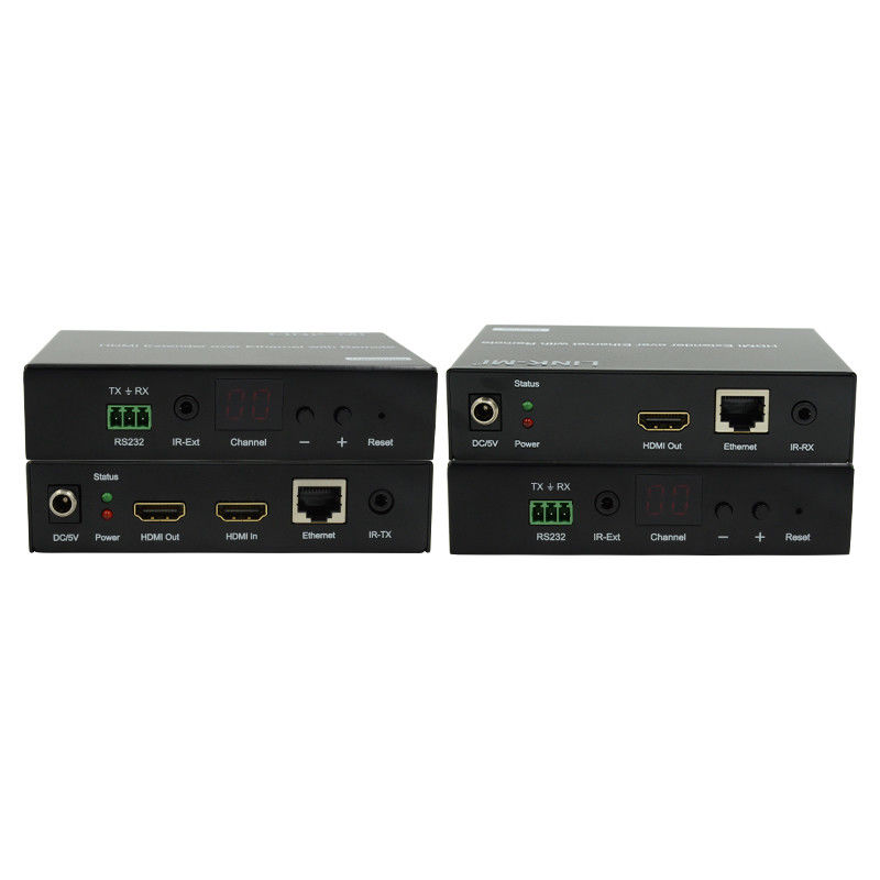 120M HDMI エクステンダー IP 上の配送 LED リモコン RS232 AV IP 上のエクステンダー