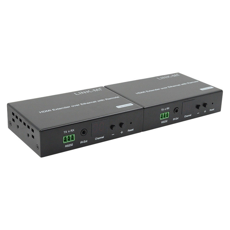 120M HDMI エクステンダー IP 上の配送 LED リモコン RS232 AV IP 上のエクステンダー