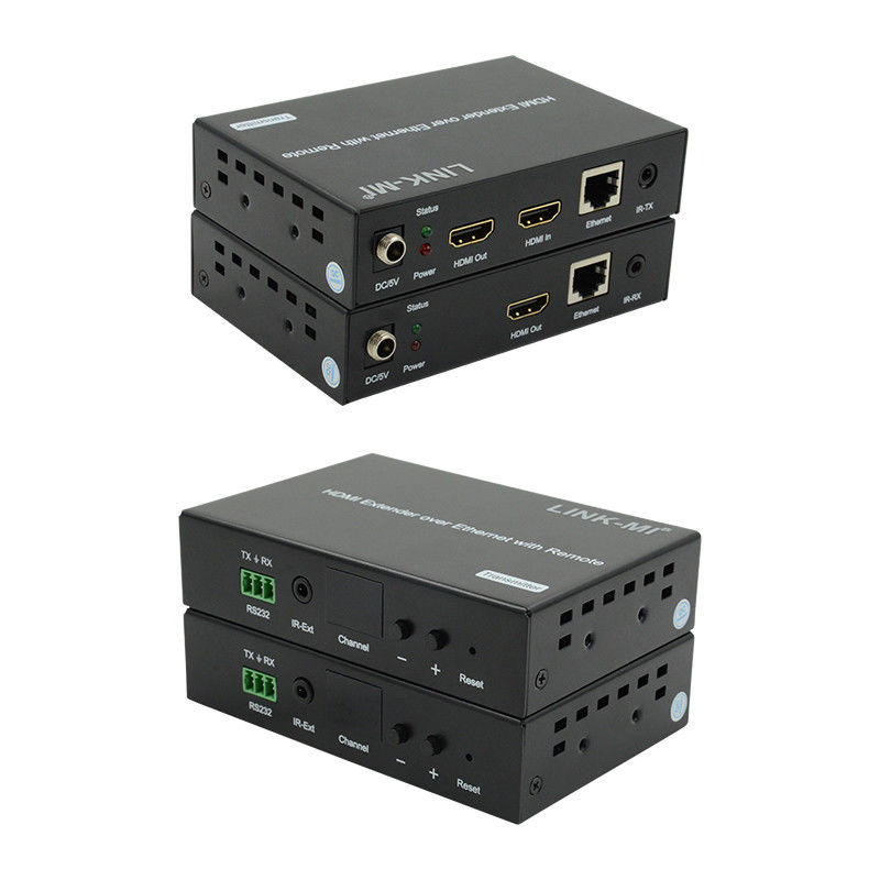 120M HDMI エクステンダー IP 上の配送 LED リモコン RS232 AV IP 上のエクステンダー