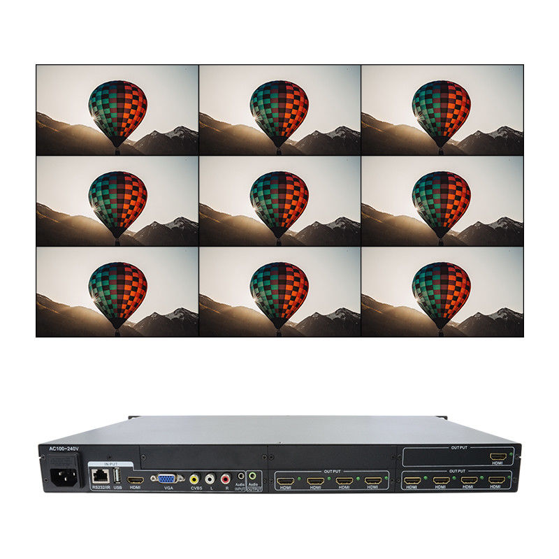 4×20 HDMI スプリッタ 4K スケラー付き HDMI オーディオ スプリッタ 4k 4〜20チャンネル