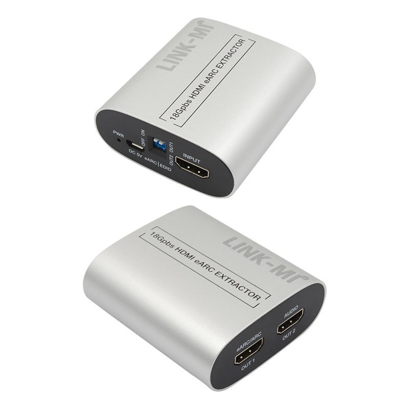 18Gbps HDMI エクストラクター エクストラクター 4K@60Hz CEC EDID HDMI EARC オーディオ エクストラクター コンバーター