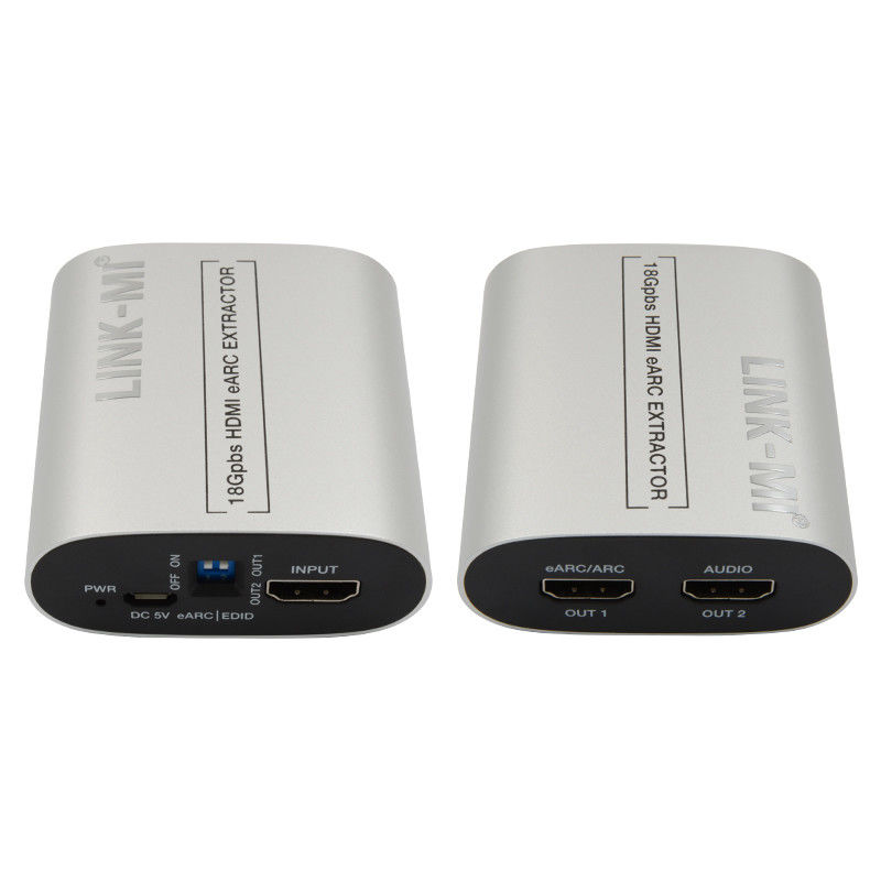 18Gbps HDMI エクストラクター エクストラクター 4K@60Hz CEC EDID HDMI EARC オーディオ エクストラクター コンバーター