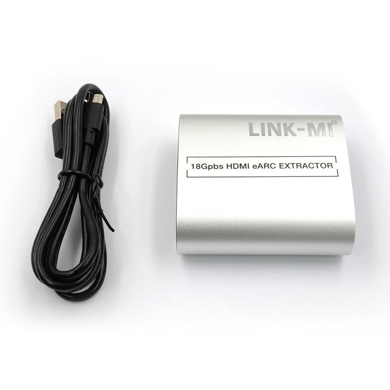 18Gbps HDMI エクストラクター エクストラクター 4K@60Hz CEC EDID HDMI EARC オーディオ エクストラクター コンバーター