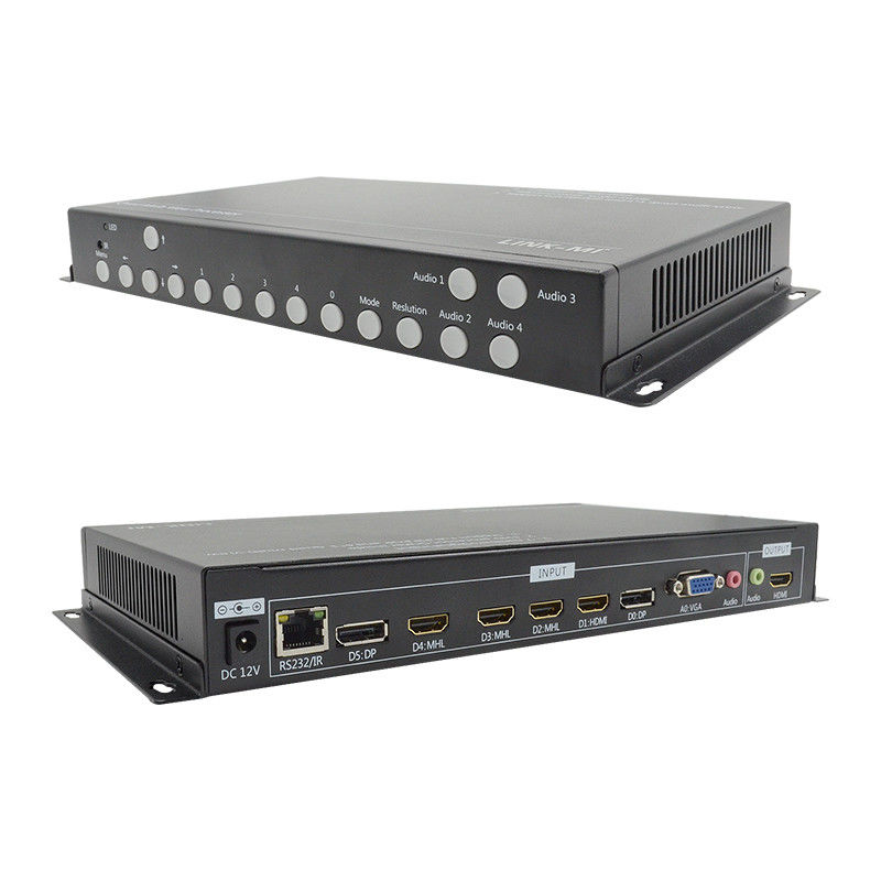 PIP POP HDMI マルチビューア 4k 4x1 IR リモート RS232 コントロールセンター制御