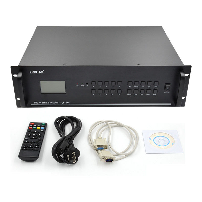 16 イン 16 アウト HDMI マトリックス スイッチ 4K 16X16 ビデオ マトリックス サポート VGA DVI SDI 信号入力