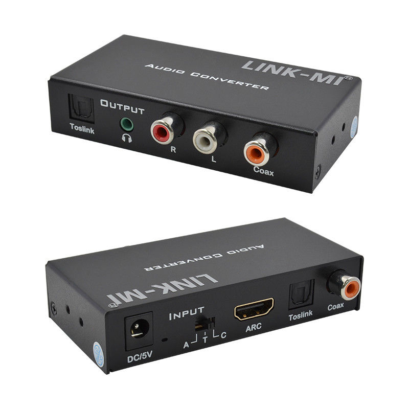 Dac変換 デジタル アナログ オーディオ 変換 HDMI ARC Toslink コアックス デジタル オーディオ サポート