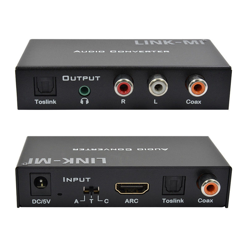 Dac変換 デジタル アナログ オーディオ 変換 HDMI ARC Toslink コアックス デジタル オーディオ サポート
