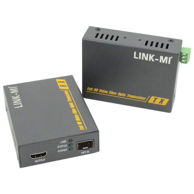 2km HDMI ファイバーオプティック エクステンダー 3D 4K EDID ビデオ エクステンダーをファイバーでサポート