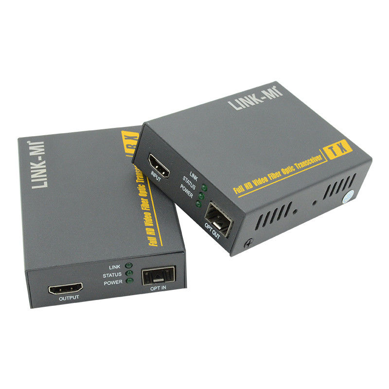 2km HDMI ファイバーオプティック エクステンダー 3D 4K EDID ビデオ エクステンダーをファイバーでサポート