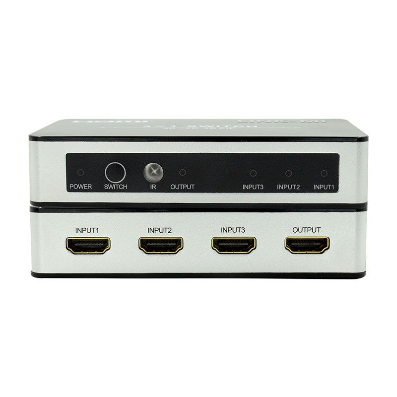 4K2K HDMI スイッチ 3×1 HDMI スプリッター 5V 1A サポート PIP 3D 3To 1 ビデオ スイッチ