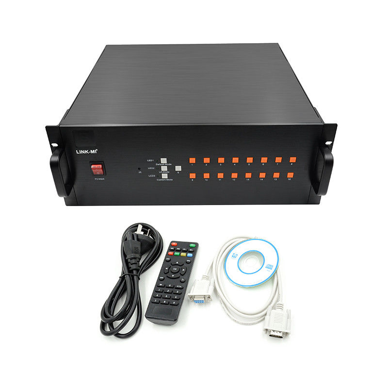 6×1 HDMI マルチビューヤー VGA CVBS 6 イン 1 アウト 4k マルチビューヤーシンセサイザー 1080P