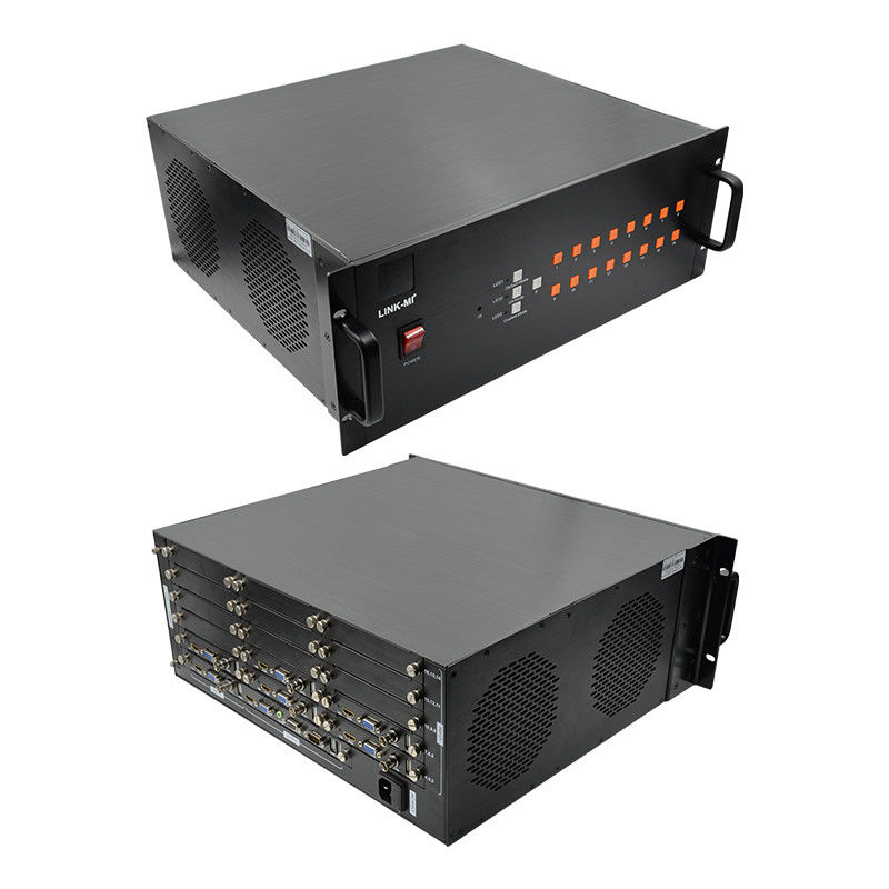 6×1 HDMI マルチビューヤー VGA CVBS 6 イン 1 アウト 4k マルチビューヤーシンセサイザー 1080P