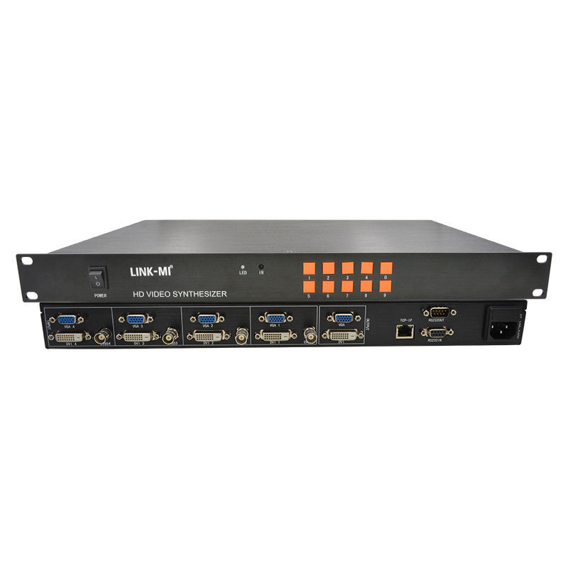 HD 4×1 HDMI マルチビューヤー TCP/IP 1080P ハードウェア ビデオシンセサイザー RS232