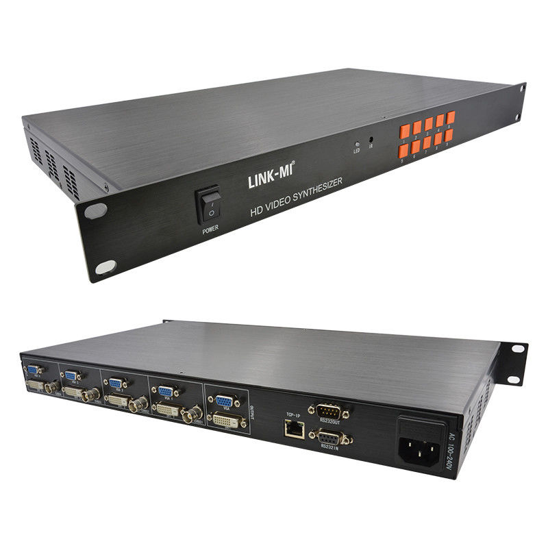 HD 4×1 HDMI マルチビューヤー TCP/IP 1080P ハードウェア ビデオシンセサイザー RS232