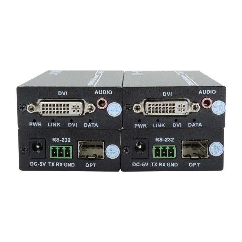 1550/1310nm ファイバー フルHD オプティカルトランスミッターと受信機 3.5MM オーディオ入力