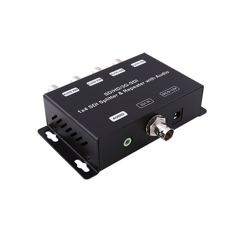 HD/SD-SDI 1〜4 ディストリビューションアンプリピエーター オーディオ 75 オーム 輸出阻力
