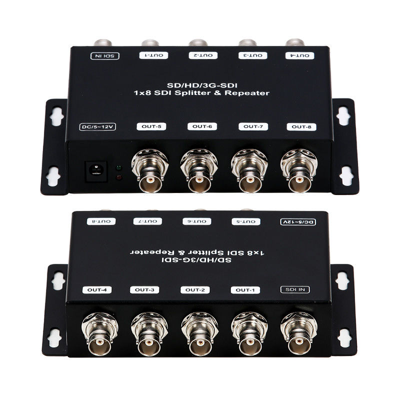 LM-SDI-108B 1〜8 SD/HD/3G-SDI ディストリビューションアンプリペイター 75オームインペデンス