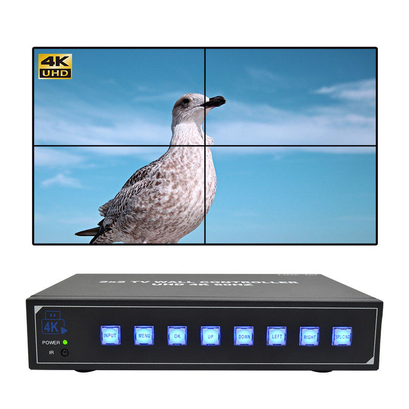 1X4 1X3 1X2 2X1 3X1 4X1 UHDテレビ壁プロセッサ 最大3840x2160 60Hz入力解像度