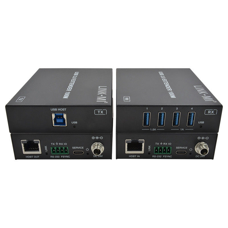 AC 100-240V 50/60Hz 入力 USB 3.0 エクステンダー 100m スピードと安定した接続